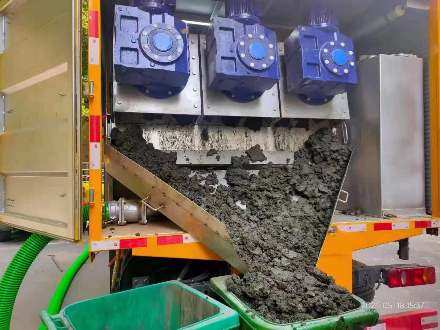 博山化粪池清掏城市维护站-泥浆净化干湿分离处理